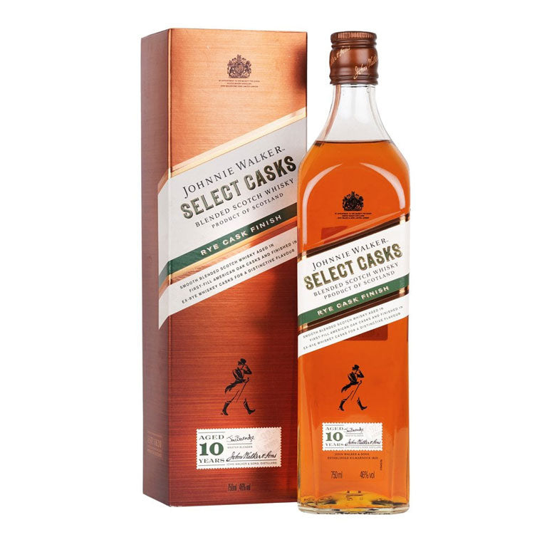 WHISKY JOHNNIE WALKER SELECT CASKS-70CL (1 pz) RYE CASK FINISH AGED 10 YEARS-ASTUCCIATO
